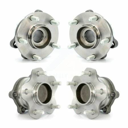 KUGEL Front Rear Wheel Bearing Hub Assembly Kit For Nissan Altima Maxima Pathfinder Murano QX60 K70-101266